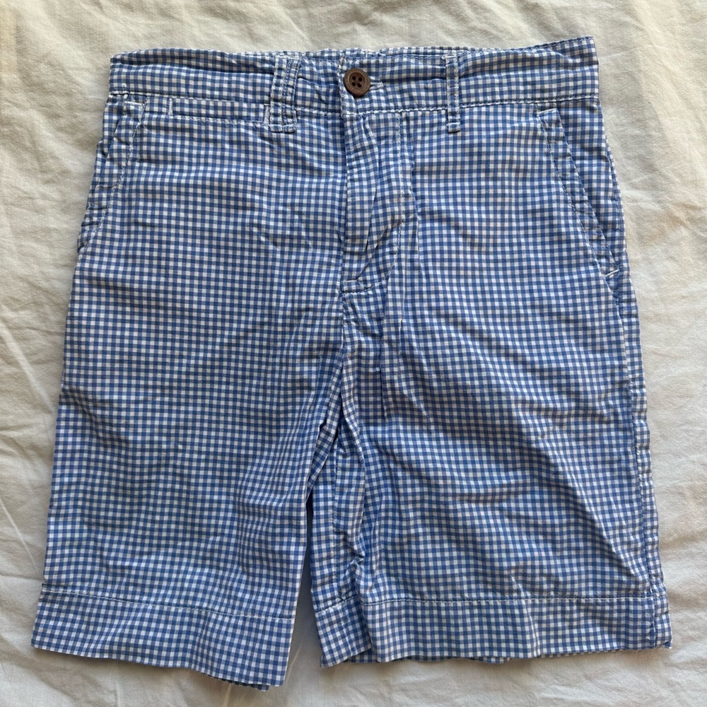 Ralph Lauren Blue Gingham Boy’s Shorts